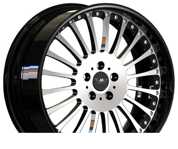 MK Forged Wheels XXXVIII 9.5x20 Zoll/5x130 ET40 polished+Black lip Alufelgen - Bild, Foto, Bilds