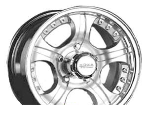 Racing Wheels H-267 7x15 Zoll/5x139.7 ET0 Chrome Alufelgen - Bild, Foto, Bilds